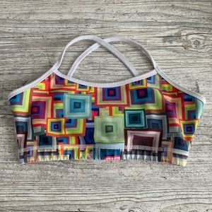 Rainbow OneTooth Sports Bra